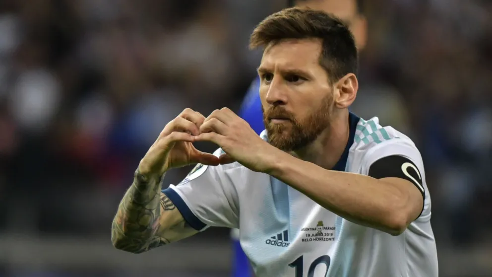 Messi: "Llegó el momento de dar un golpe y ganar esta Copa América"