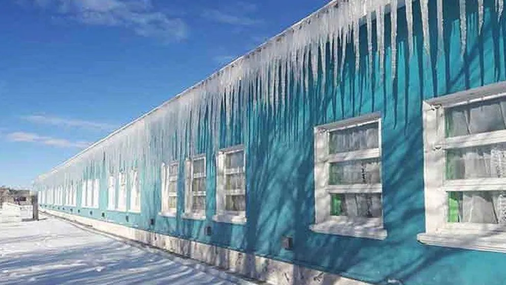 Una ciudad rionegrina registró la temperatura más baja del país: 14 grados bajo cero