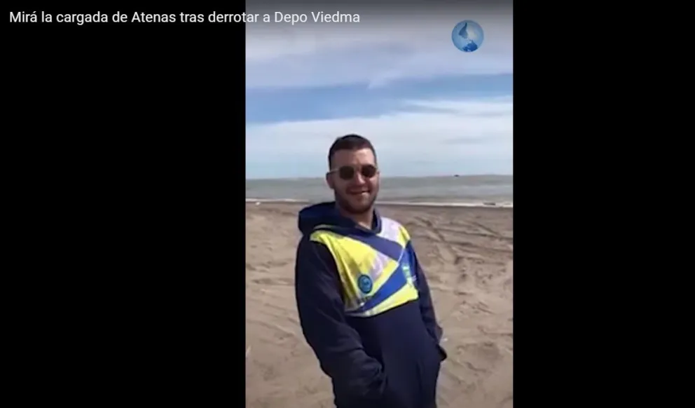 Mirá el video de la cargada de Atenas después de ganar el clásico