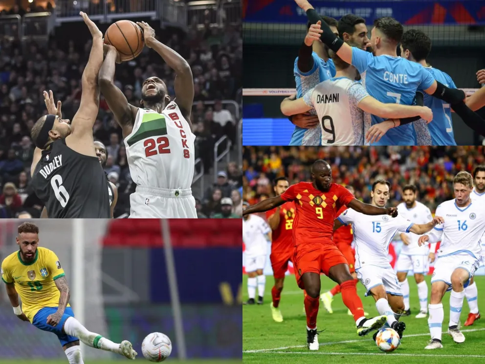 Agenda deportiva: Copa América, Eurocopa, Nations League de vóley y más NBA