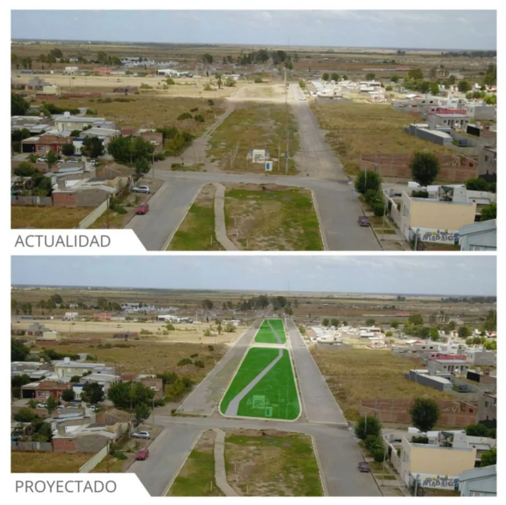 Empiezan las obras en la extensión del bulevar Ituzaingó
