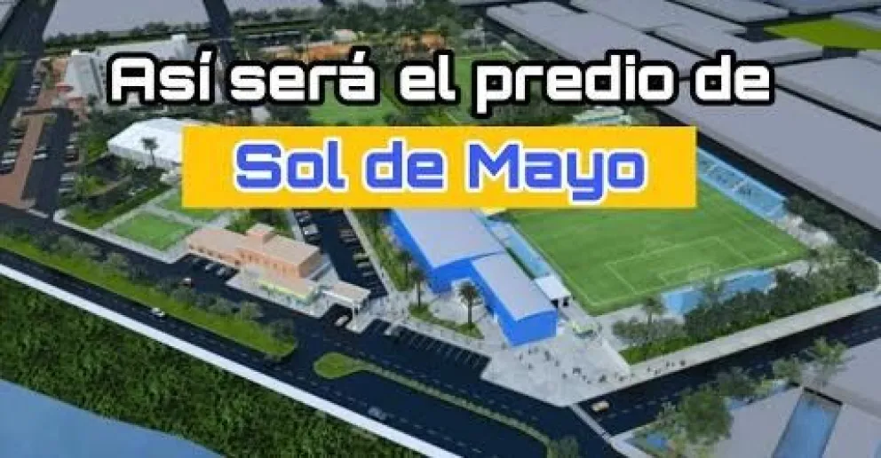 Video: mirá el proyecto de Sol de Mayo para su futuro predio