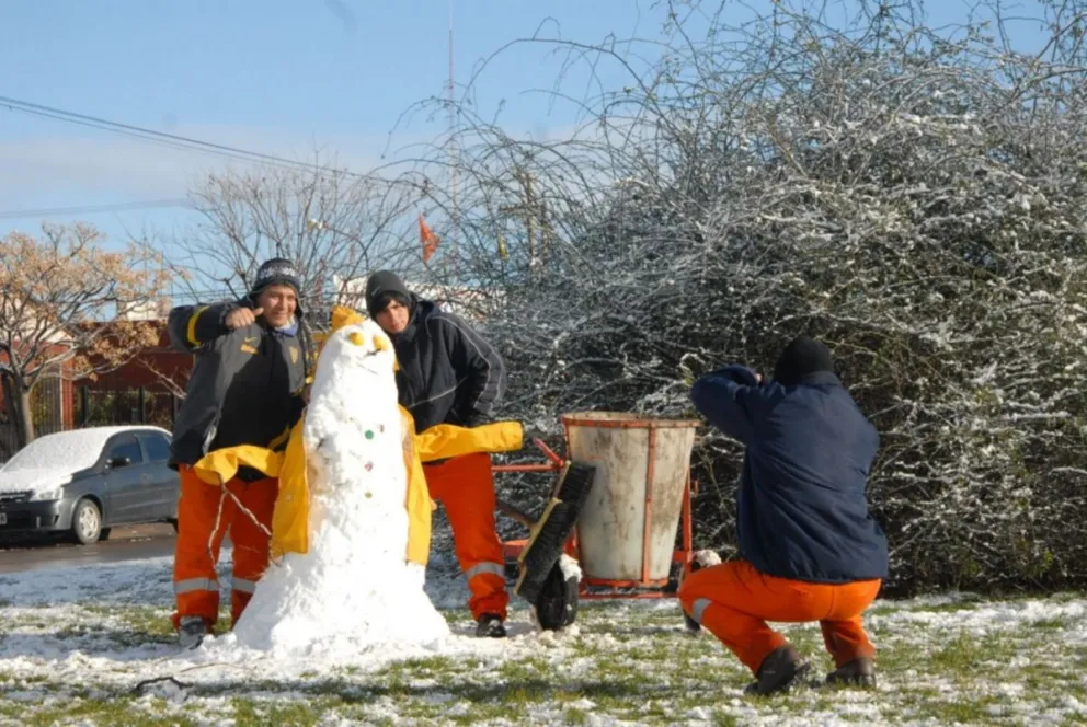 Córdoba y la línea sur blancas, ¿puede nevar en Viedma?