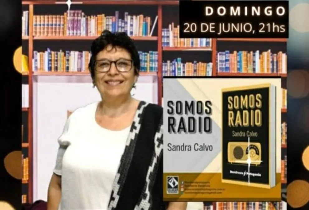 Presentan un libro con historias de radio, con un show bien folclórico