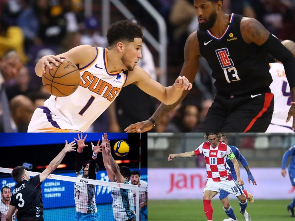 Agenda deportiva: Eurocopa, playoffs de la NBA y  Nation League de vóley