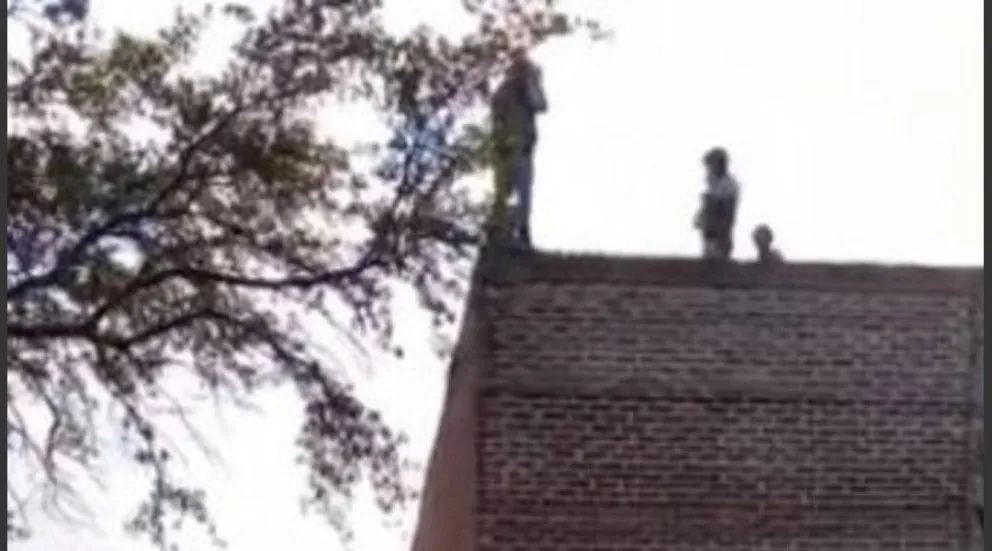 Lo quisieron desalojar, intentó prenderse fuego y amenazó con tirarse al vacío