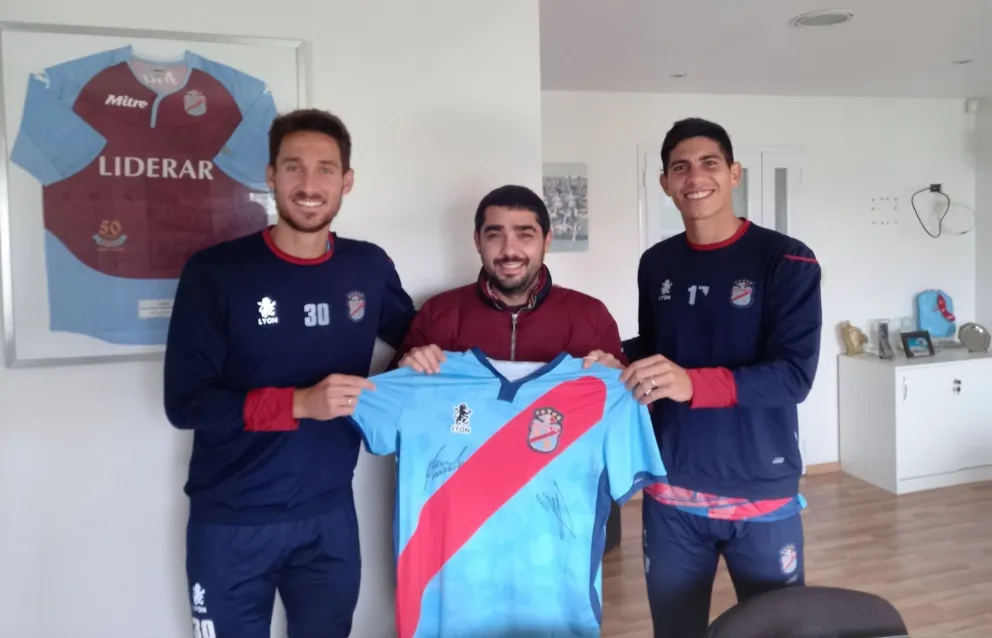 De la Liga Rionegrina a compartir equipo en el fútbol grande de AFA