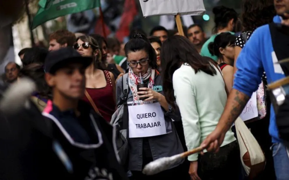 El desempleo en Argentina superó el 10% en el primer trimestre de 2021