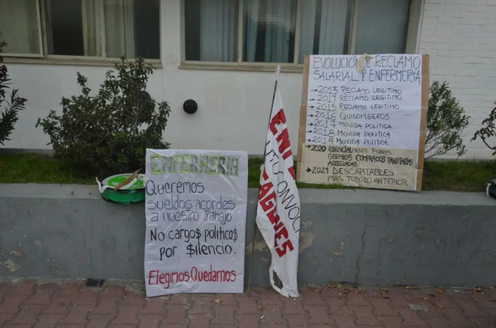 A pesar de los anuncios, en Salud igualmente siguen con sus reclamos