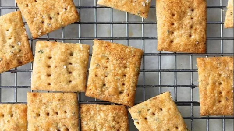 Receta galletas saladas tipo Crackers