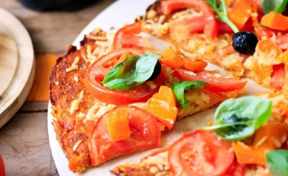 Original y saludable: no te pierdas esta pizza de masa de calabaza