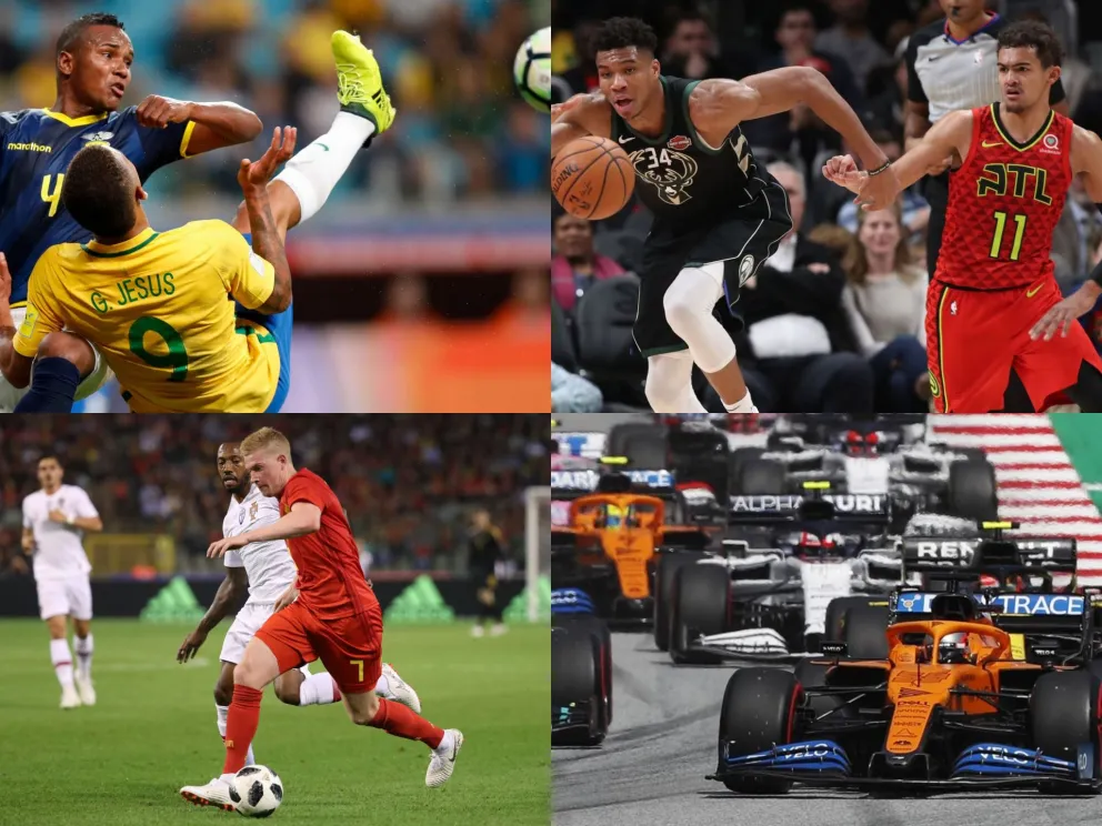 Agenda deportiva: Copa América, Eurocopa, Fórmula 1 y playoffs de la NBA