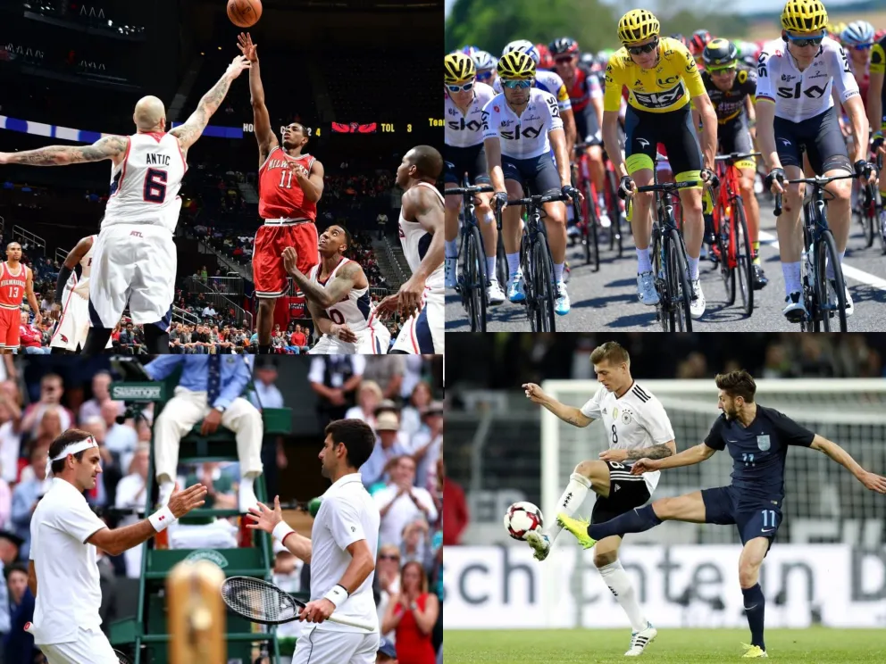 Agenda deportiva: Eurocopa, playoffs de la NBA, Tour de Francia y Wimbledon