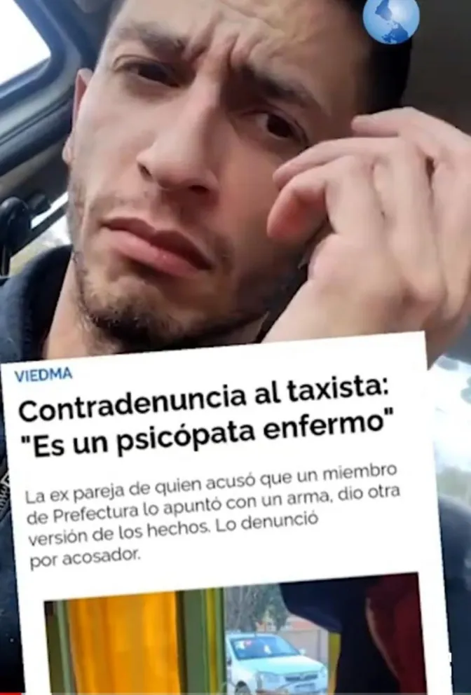 Una novela para Netflix: un capítulo más entre el taxista, una mujer y un prefecto