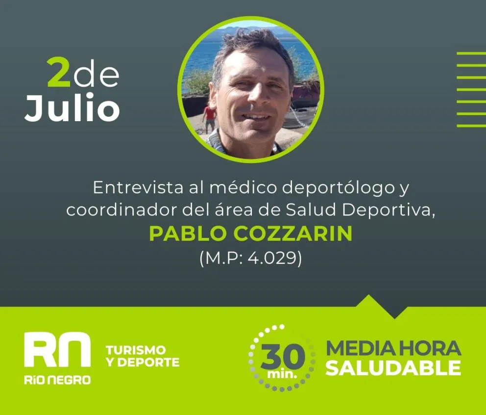 Media Hora Saludable, un ciclo de entrevistas con profesionales de la salud