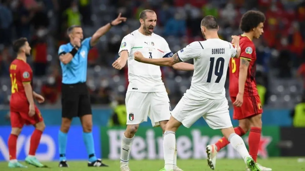 Italia, entre los cuatro mejores de la Eurocopa: mirá el resumen y los goles