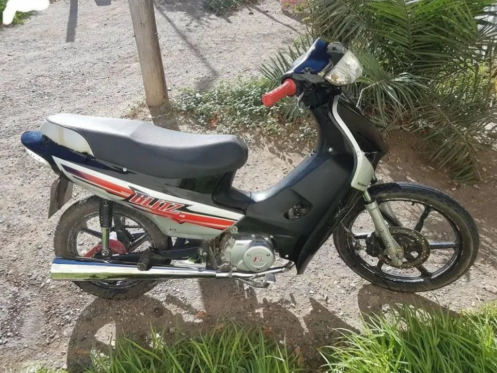 Moto recuperada: "Basta de chorros, que salgan a laburar como todos"