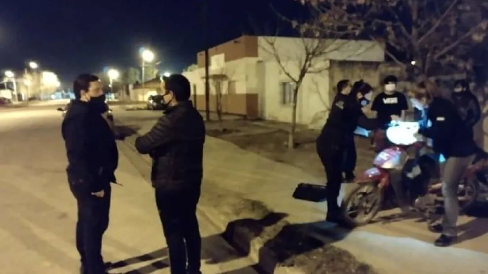 La delincuencia no para, y recuperan una moto tras una persecución policial