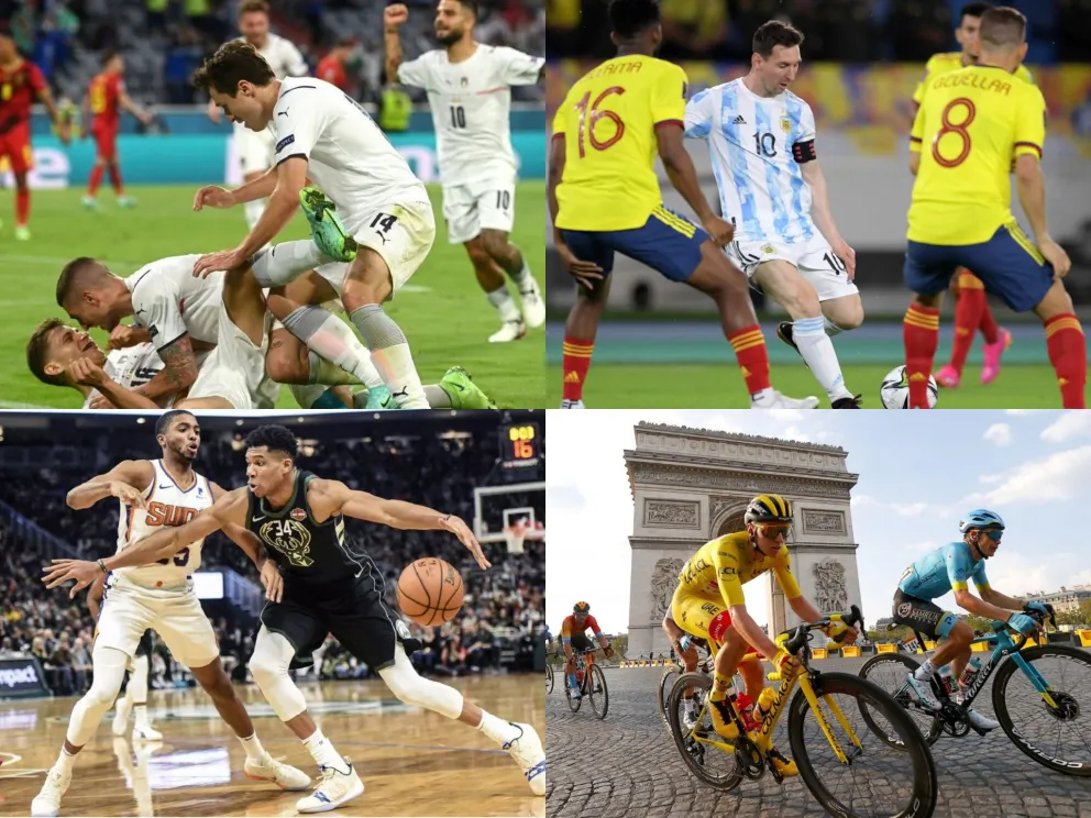 Agenda deportiva: semifinales de Copa América y Eurocopa, NBA y Tour de France