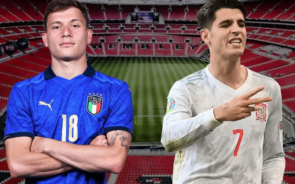Por la semifinal de Eurocopa juegan Italia vs España: hora, tv y formaciones
