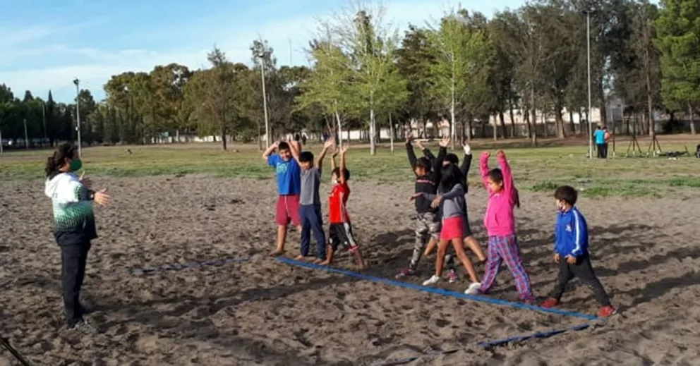 Viedma reanudó las actividades recreativas al aire libre