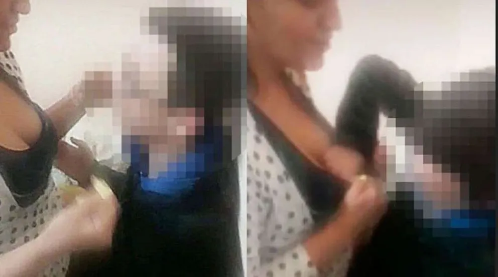 ¿Querés un caramelo?: Una portera se grabó mientras abusaba de un niño