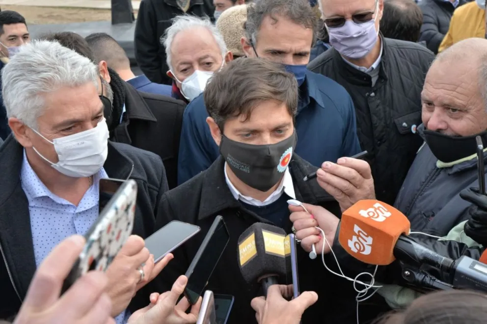 Kicillof en Patagones: Mucha espera y pocas preguntas