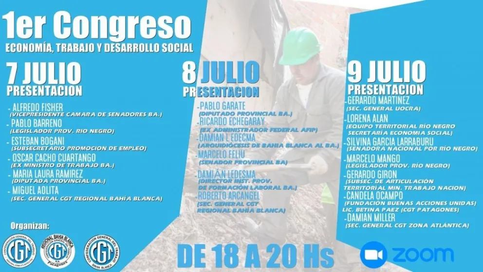 Se desarrolla el Primer Congreso de Economía, Trabajo y Desarrollo Social