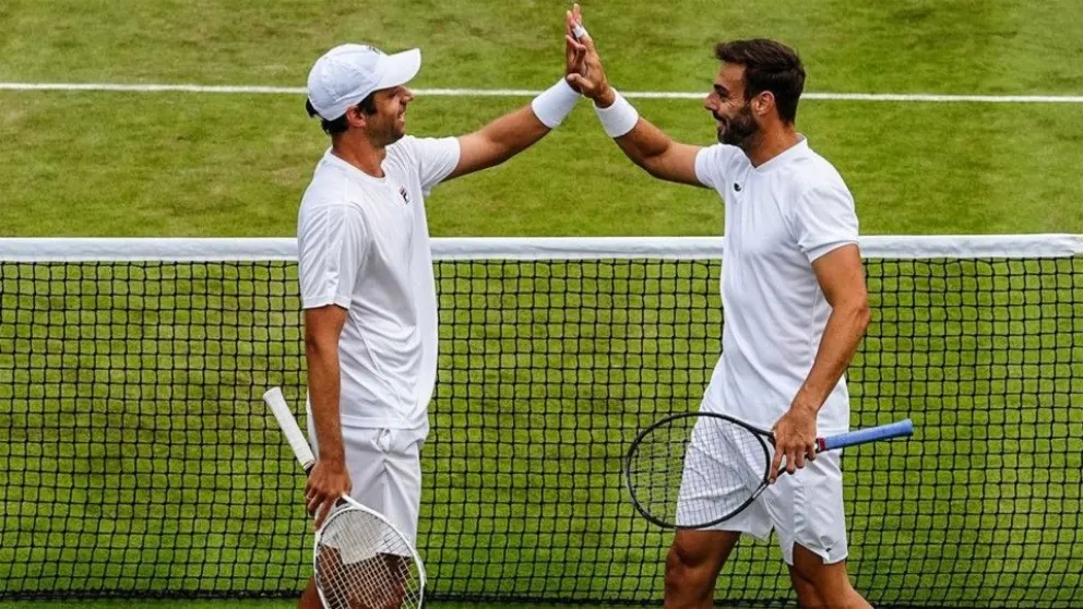 Luego de 30 años, Wimbledon tendrá a un argentino en la final de dobles