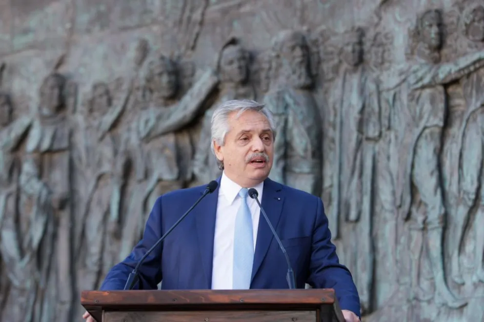 Alberto Fernández: "Todos los días peleo contra los que quieren una Argentina arrodillada"