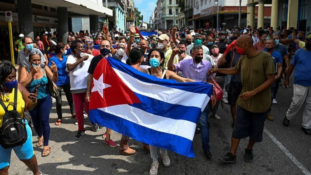 El mensaje de Macri por las protestas en Cuba: "SOS Cuba, estamos con ustedes"