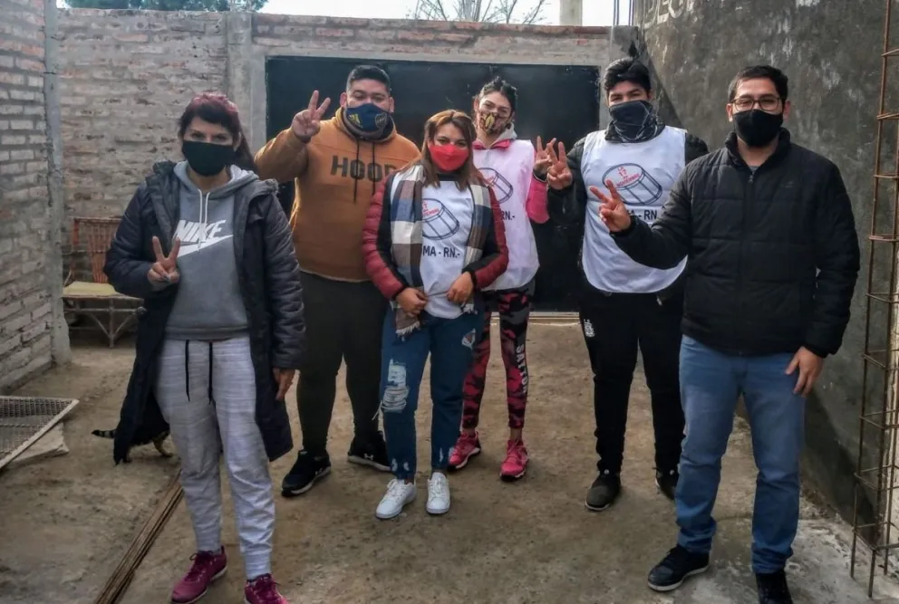 Jóvenes militantes sociales visitaron el merendero Mana y sumaron colaboración