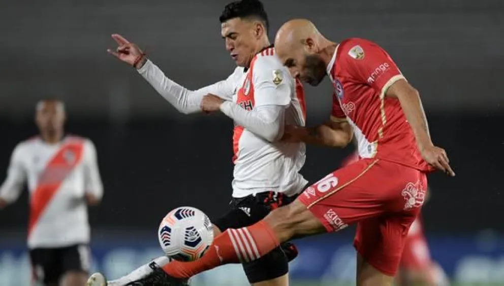 River empató con Argentinos Juniors 1 a 1 en el Monumental