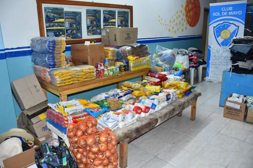 Nueva colecta solidaria de Sol de Mayo