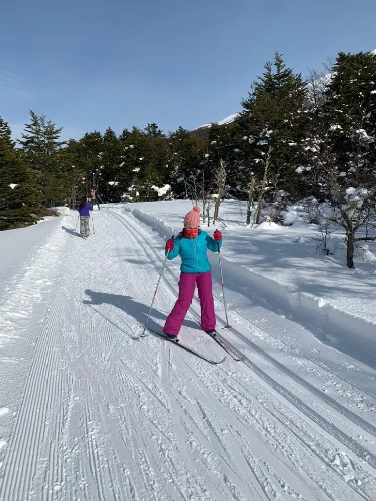 "Finalmente pudimos arrancar en la nieve"