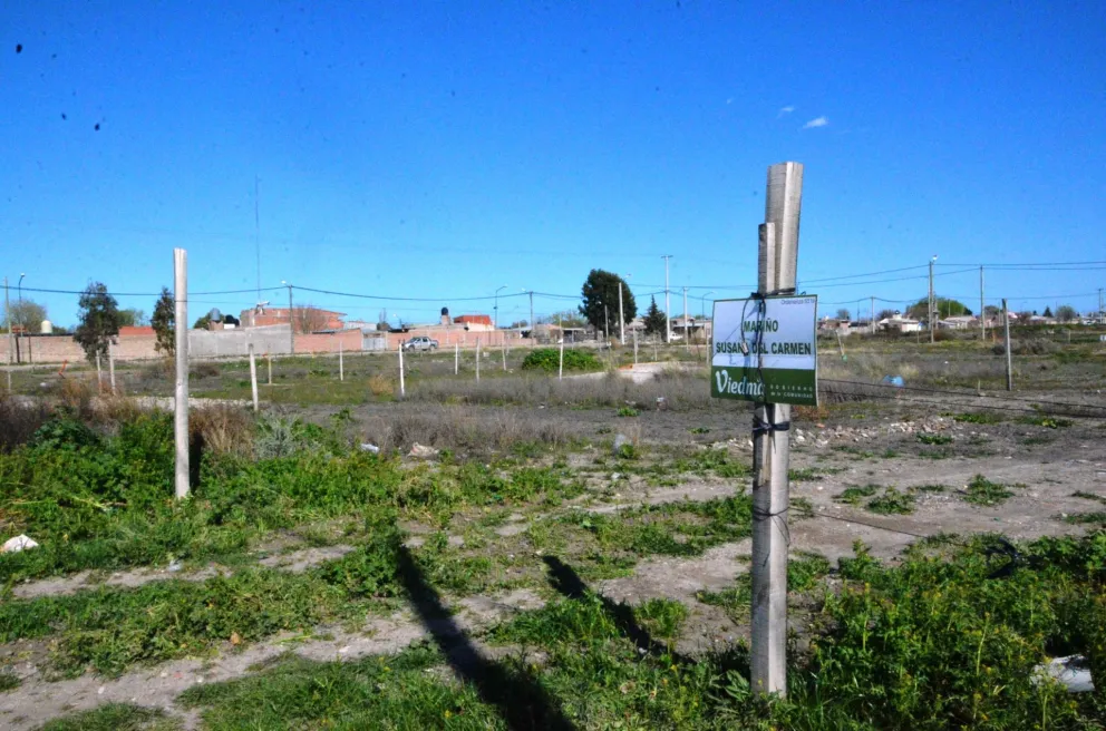 En Los Eucaliptos reclaman obras para ocupar los lotes