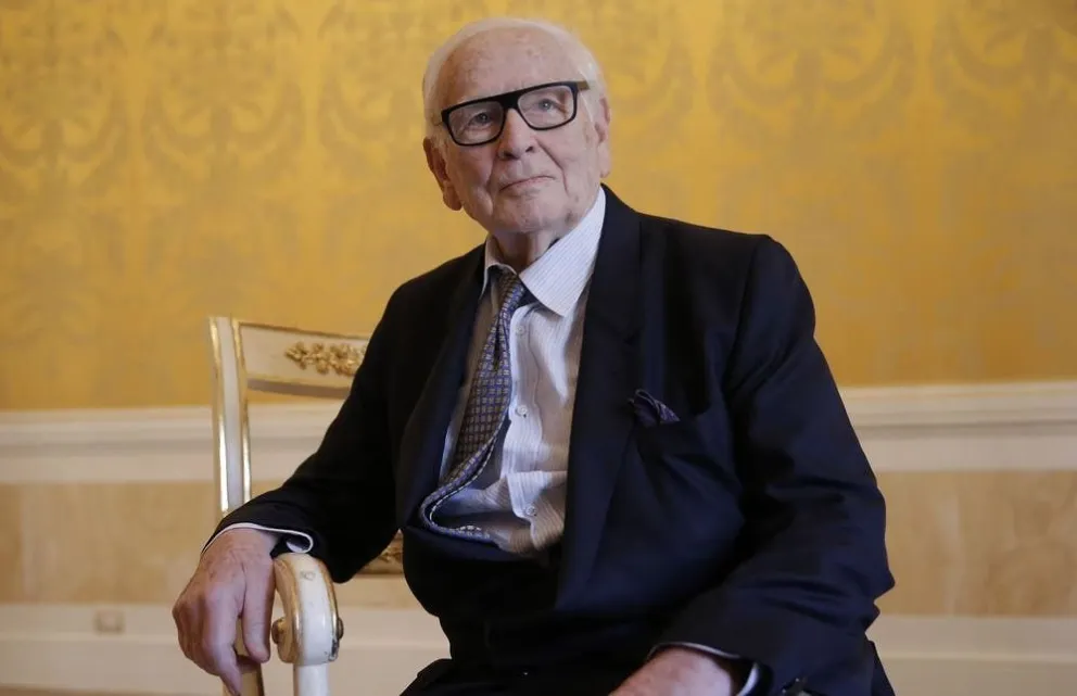 Murió el famoso diseñador de moda Pierre Cardin