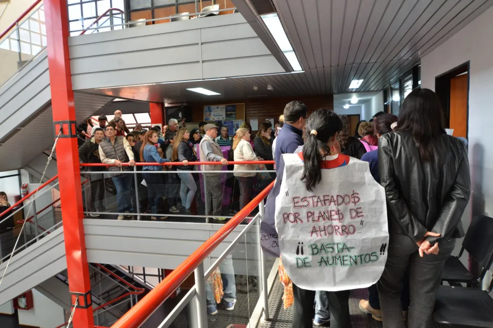 Autoahorristas reclamaron en el Poder Judicial