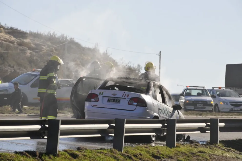 De no creer: los bomberos se quedaron sin agua