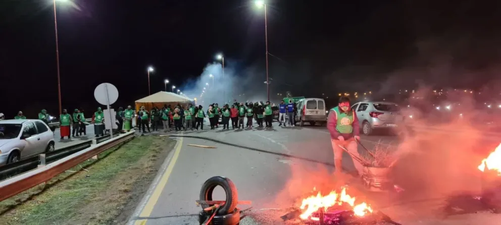 ATE  inició protestas en los accesos a la provincia