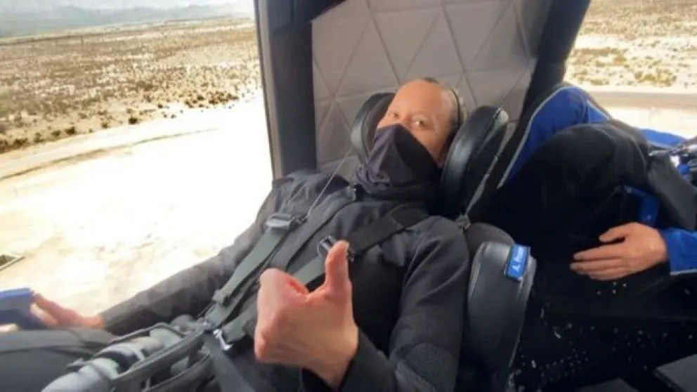 Reviví el increíble viaje al espacio del multimillonario Jeff Bezos