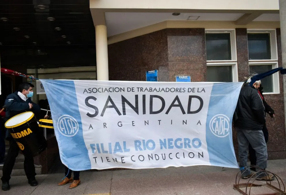 El paro de los trabajadores de salud privada se hace sentir en la capital