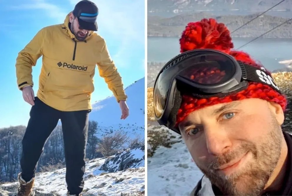 Damián Betular y Germán Martitegui disfrutan la cordillera patagónica