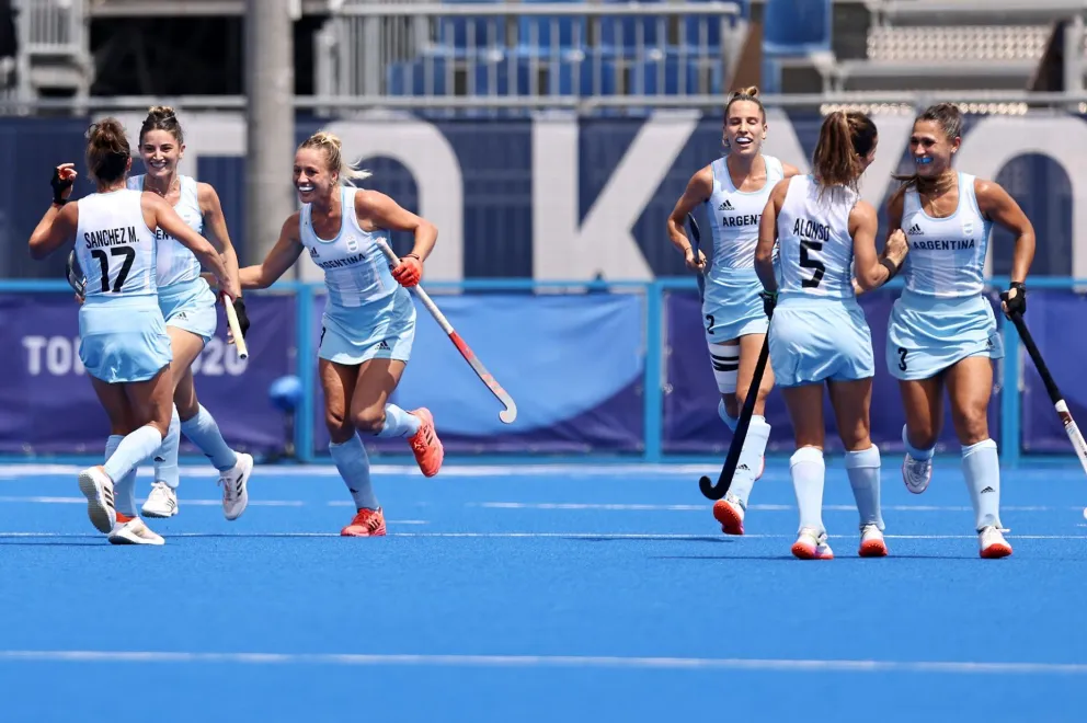 Las Leonas golearon a Alemania y están en semifinales