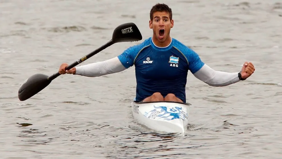 Agustín Vernice está en la final A del K1 1000 de los Juegos Olímpicos
