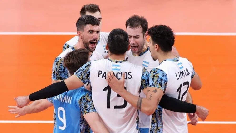 La Selección Argentina de vóley venció a Italia y pasó a las semifinales