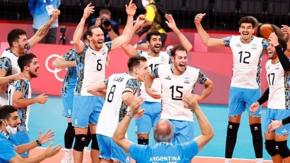 Argentina en semifinales de vóley de los Juegos Olímpicos: cuándo juega y con quién