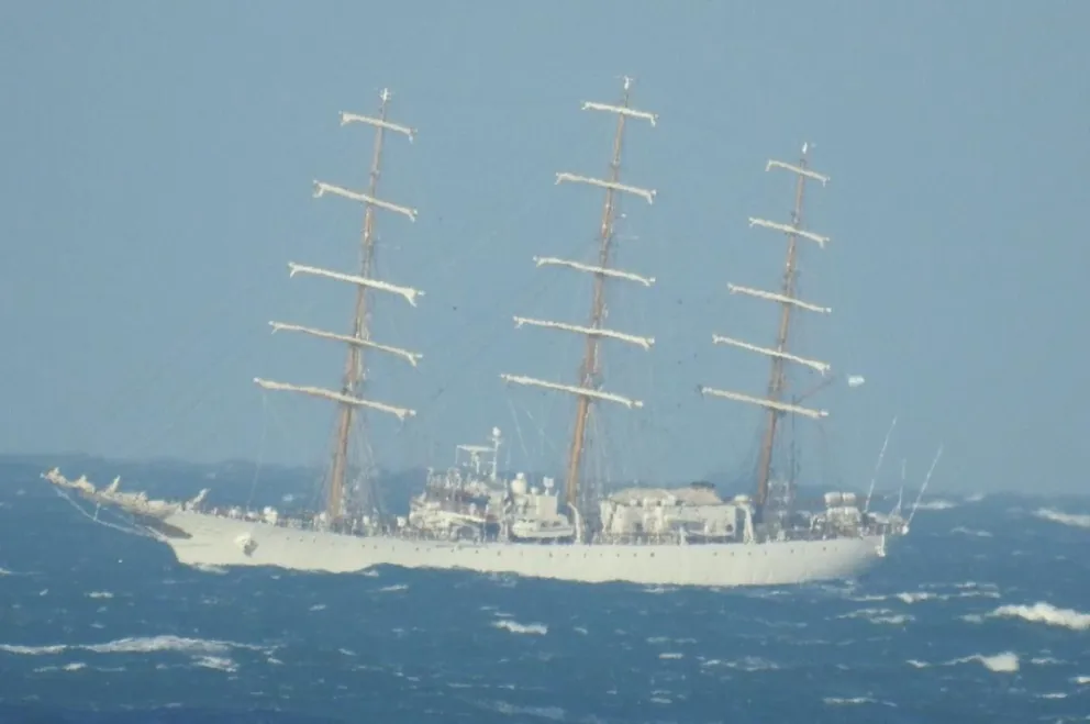 Vuelve la fragata "Libertad" que inicia el periplo más largo por el mundo