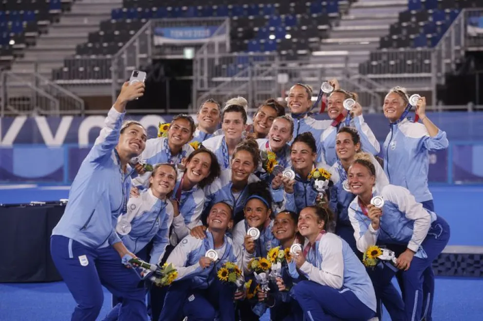 La palabra de Las Leonas: "Esta medalla va para todo el pueblo argentino"