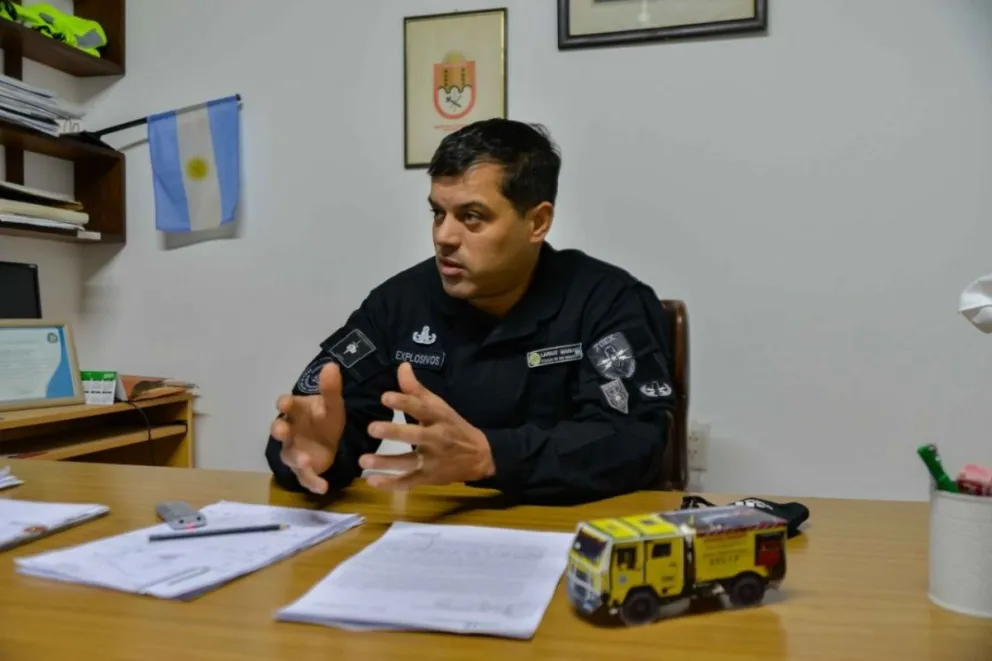 La munición en una casa de Viedma pudo haber explotado en cualquier momento